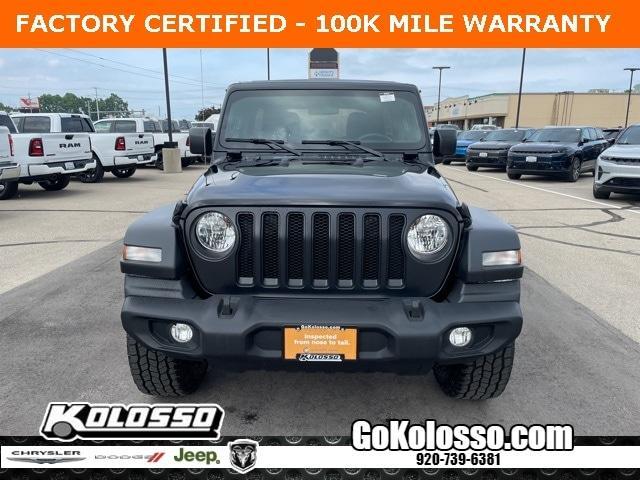 used 2022 Jeep Wrangler Unlimited car, priced at $28,626