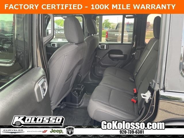 used 2022 Jeep Wrangler Unlimited car, priced at $28,626