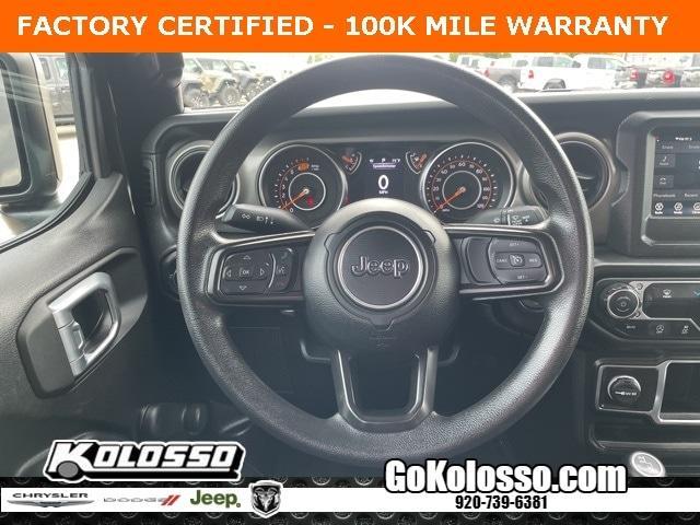 used 2022 Jeep Wrangler Unlimited car, priced at $28,626