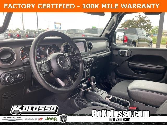 used 2022 Jeep Wrangler Unlimited car, priced at $28,626