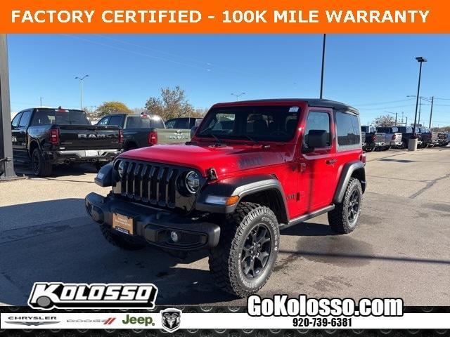 used 2022 Jeep Wrangler car, priced at $30,999