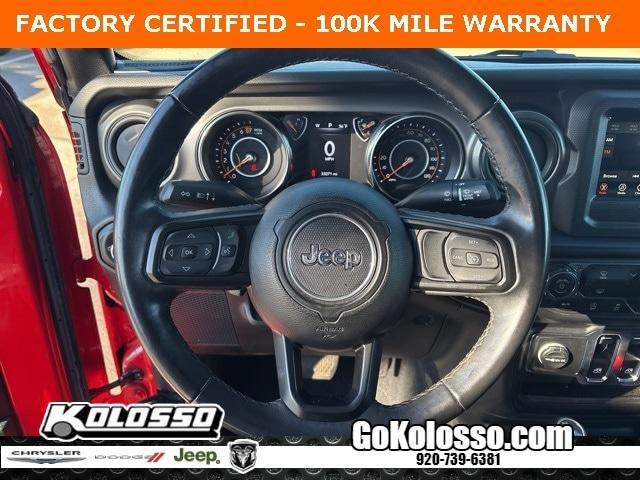 used 2022 Jeep Wrangler car, priced at $30,999