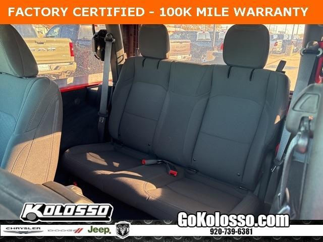 used 2022 Jeep Wrangler car, priced at $30,999