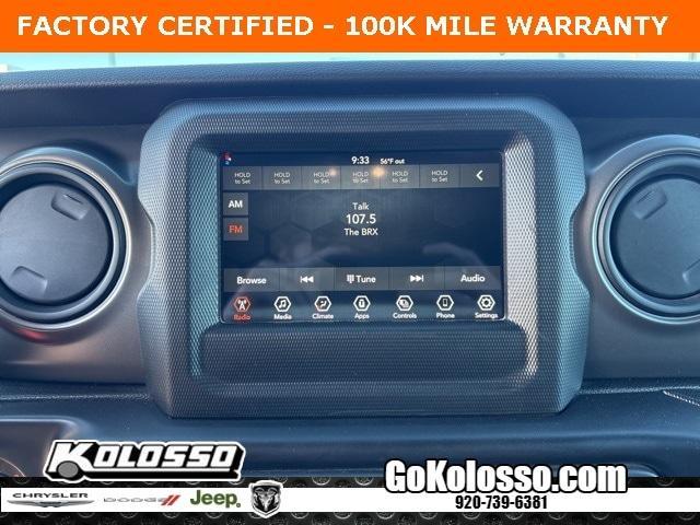 used 2022 Jeep Wrangler car, priced at $30,999