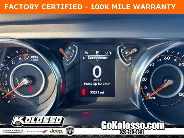 used 2022 Jeep Wrangler car, priced at $30,999