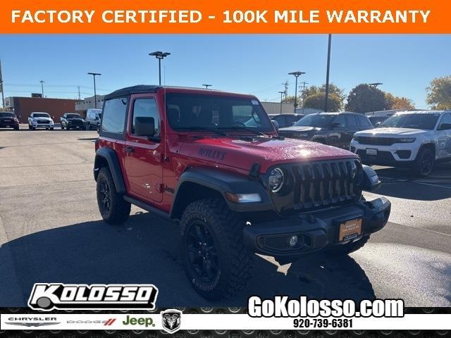 used 2022 Jeep Wrangler car, priced at $30,999