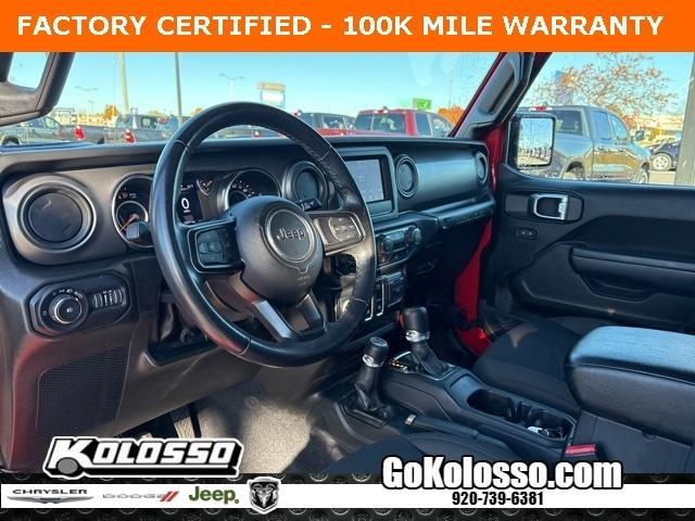 used 2022 Jeep Wrangler car, priced at $30,999