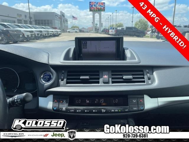 used 2013 Lexus CT 200h car, priced at $14,997