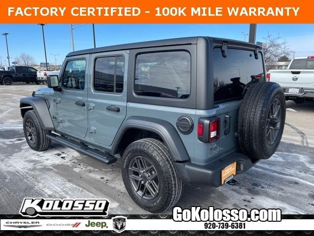 used 2024 Jeep Wrangler car, priced at $37,525