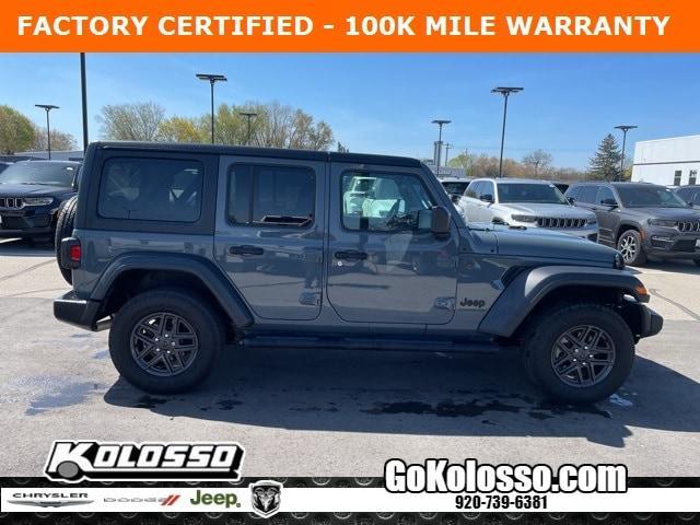 used 2024 Jeep Wrangler car, priced at $36,522