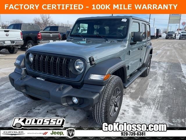 used 2024 Jeep Wrangler car, priced at $37,525