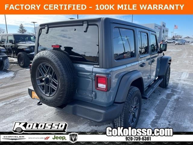 used 2024 Jeep Wrangler car, priced at $37,525