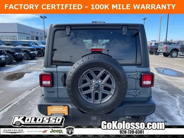 used 2024 Jeep Wrangler car, priced at $37,525