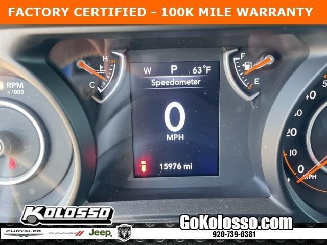 used 2024 Jeep Wrangler car, priced at $36,522