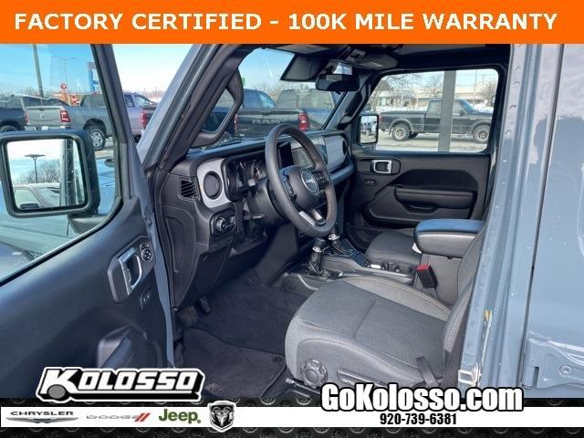 used 2024 Jeep Wrangler car, priced at $37,525