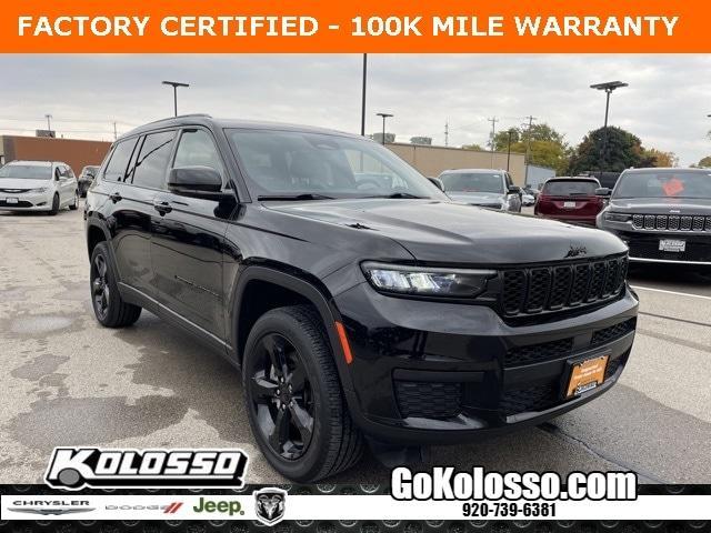 used 2022 Jeep Grand Cherokee L car, priced at $37,611