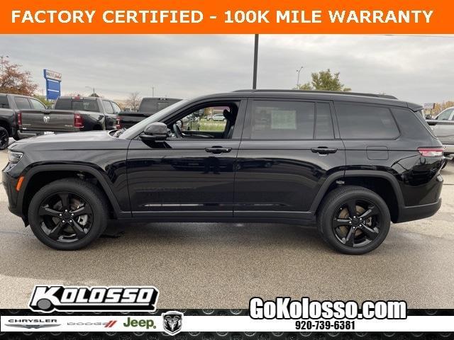 used 2022 Jeep Grand Cherokee L car, priced at $37,611