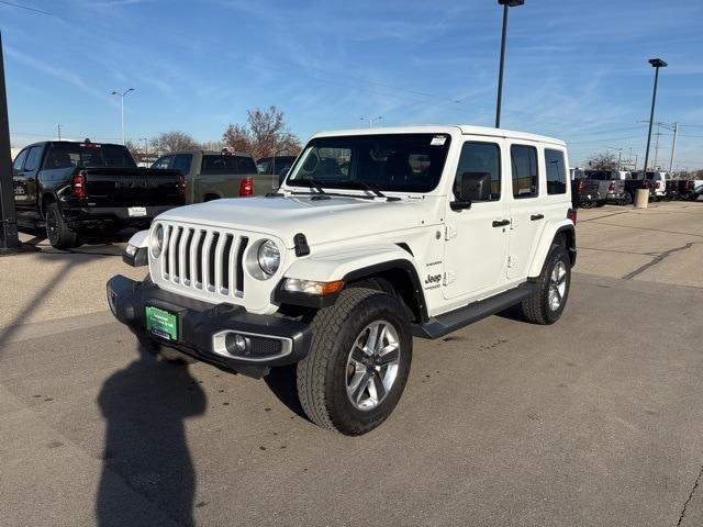 used 2021 Jeep Wrangler Unlimited car, priced at $29,255