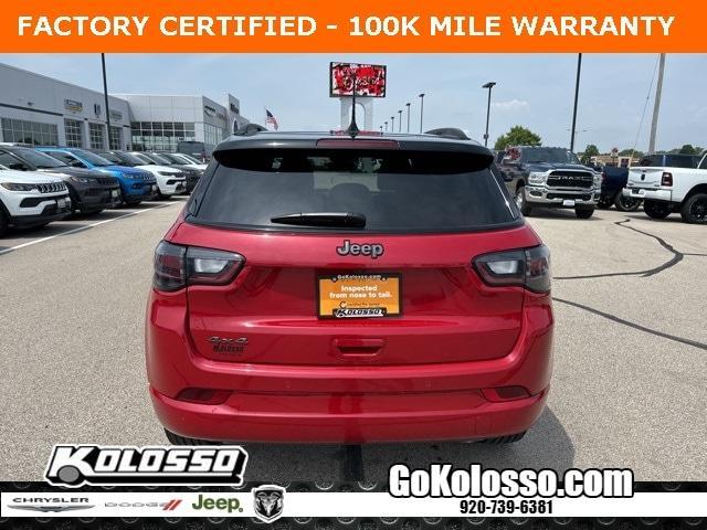 used 2023 Jeep Compass car, priced at $30,403