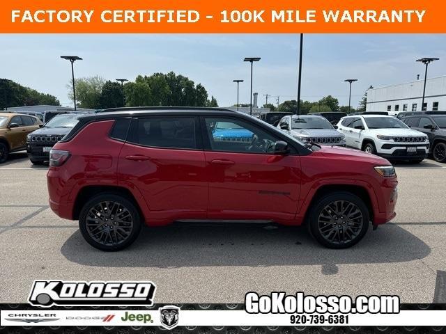 used 2023 Jeep Compass car, priced at $30,403