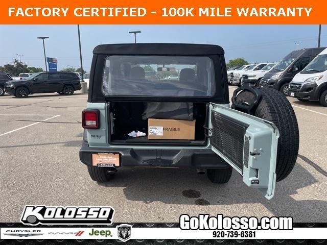 used 2024 Jeep Wrangler car, priced at $32,500