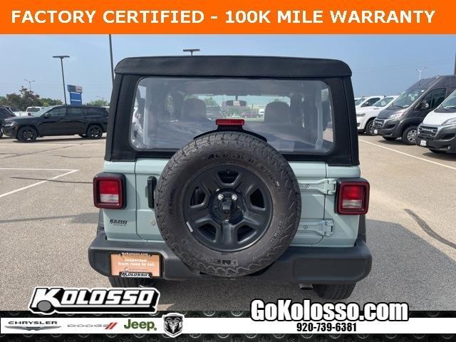 used 2024 Jeep Wrangler car, priced at $32,500