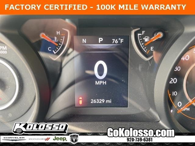 used 2024 Jeep Wrangler car, priced at $32,500