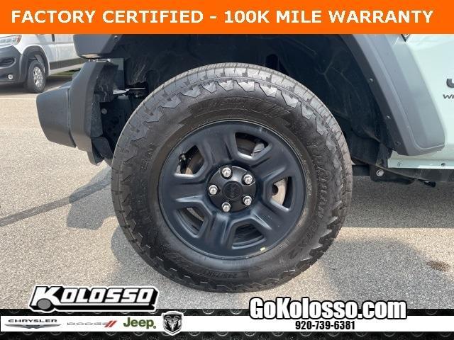 used 2024 Jeep Wrangler car, priced at $32,500