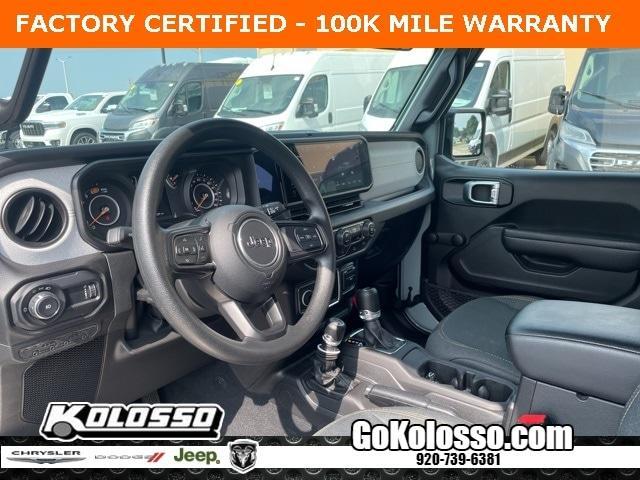 used 2024 Jeep Wrangler car, priced at $32,500