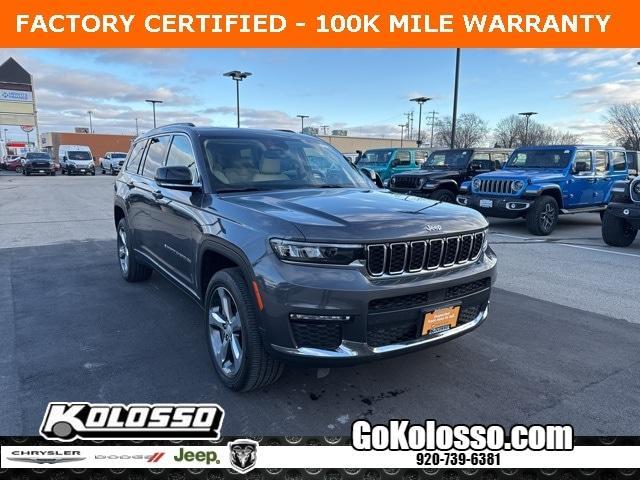 used 2022 Jeep Grand Cherokee L car, priced at $37,000