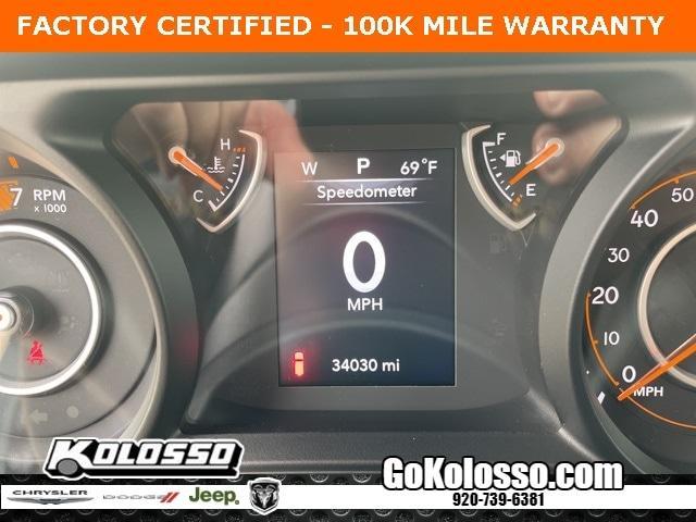 used 2024 Jeep Wrangler car, priced at $35,505