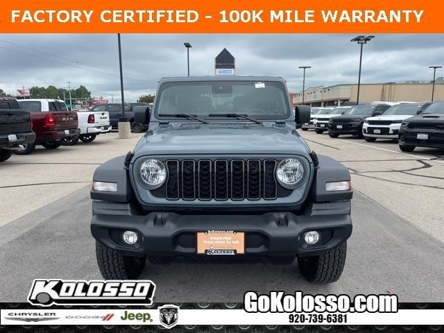 used 2024 Jeep Wrangler car, priced at $35,505