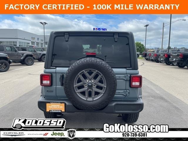 used 2024 Jeep Wrangler car, priced at $35,505