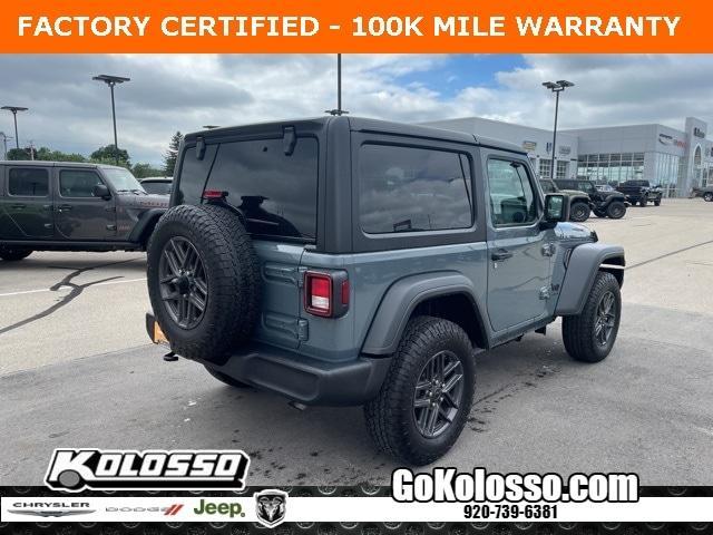 used 2024 Jeep Wrangler car, priced at $35,505