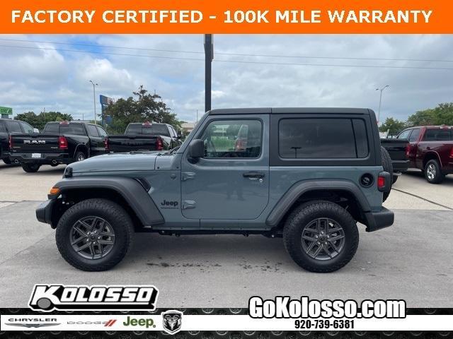 used 2024 Jeep Wrangler car, priced at $35,505