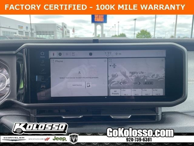 used 2024 Jeep Wrangler car, priced at $35,505