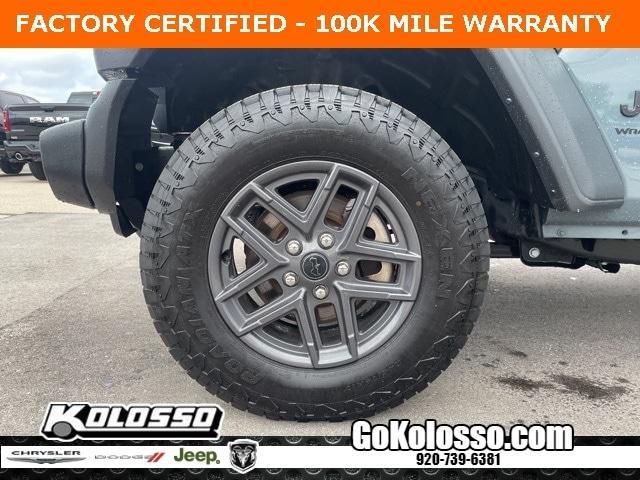 used 2024 Jeep Wrangler car, priced at $35,505