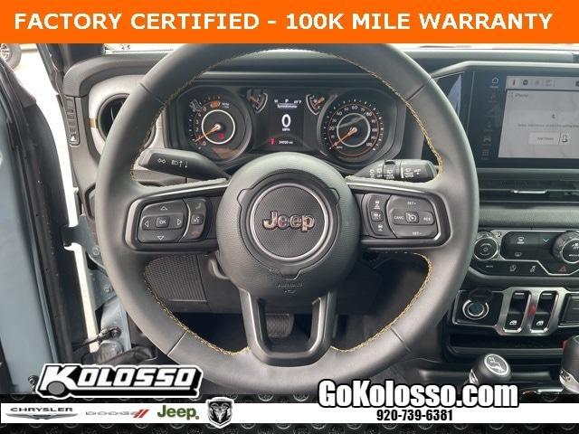 used 2024 Jeep Wrangler car, priced at $35,505