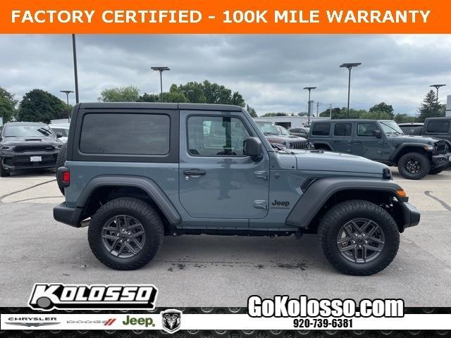 used 2024 Jeep Wrangler car, priced at $35,505