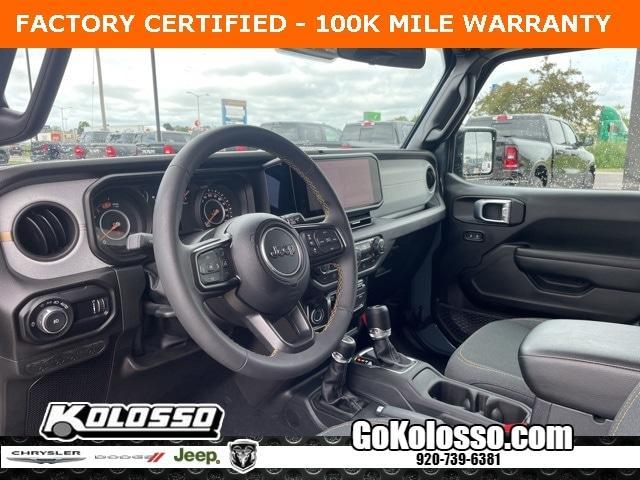 used 2024 Jeep Wrangler car, priced at $35,505