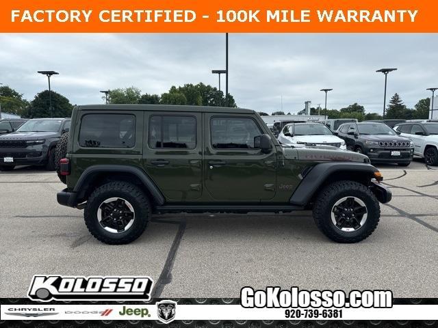 used 2021 Jeep Wrangler Unlimited car, priced at $40,946