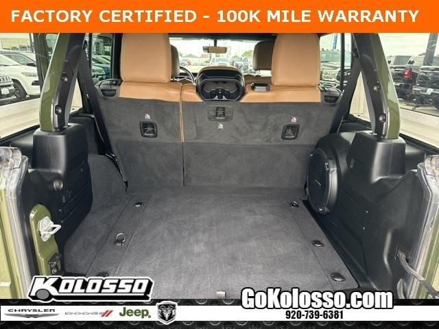 used 2021 Jeep Wrangler Unlimited car, priced at $40,946