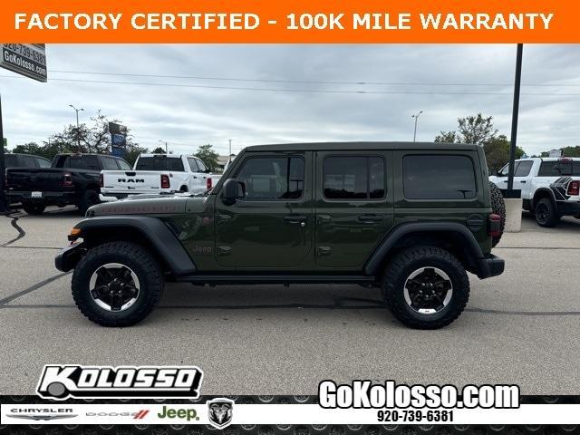 used 2021 Jeep Wrangler Unlimited car, priced at $40,946