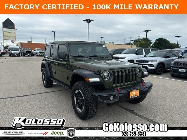 used 2021 Jeep Wrangler Unlimited car, priced at $40,946