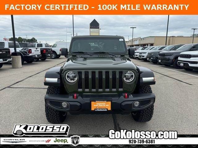 used 2021 Jeep Wrangler Unlimited car, priced at $40,946