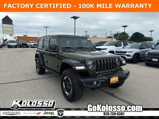 used 2021 Jeep Wrangler Unlimited car, priced at $36,577