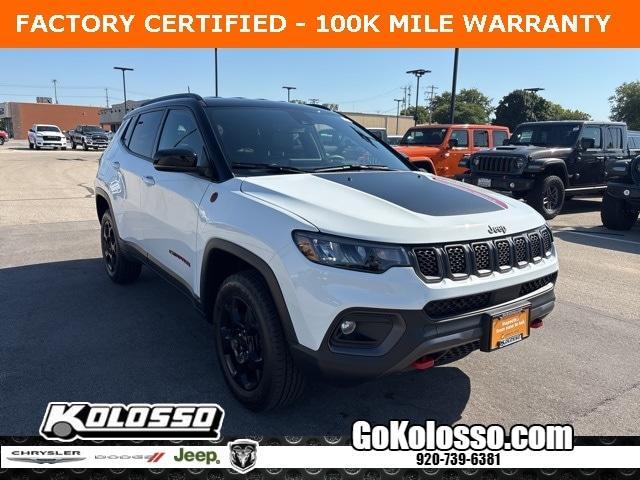 used 2023 Jeep Compass car, priced at $26,990