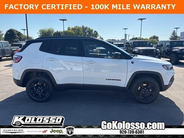 used 2023 Jeep Compass car, priced at $26,990