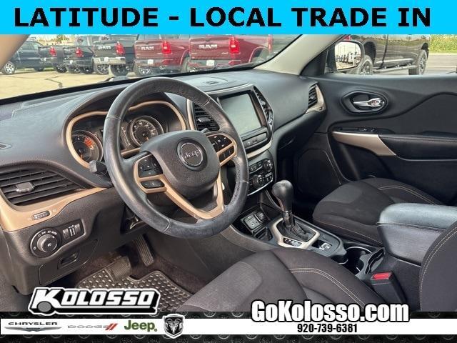 used 2017 Jeep Cherokee car, priced at $13,500