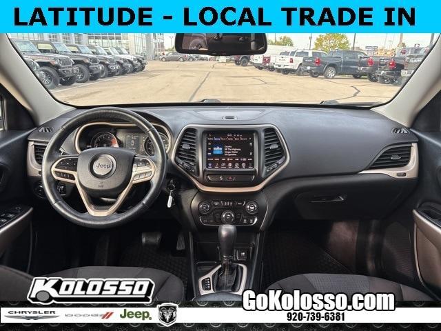 used 2017 Jeep Cherokee car, priced at $13,500